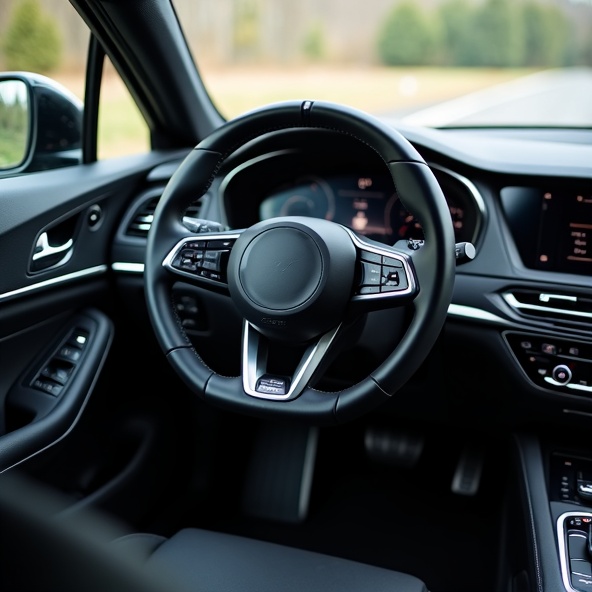 لوحة قيادة سيارة التدريب