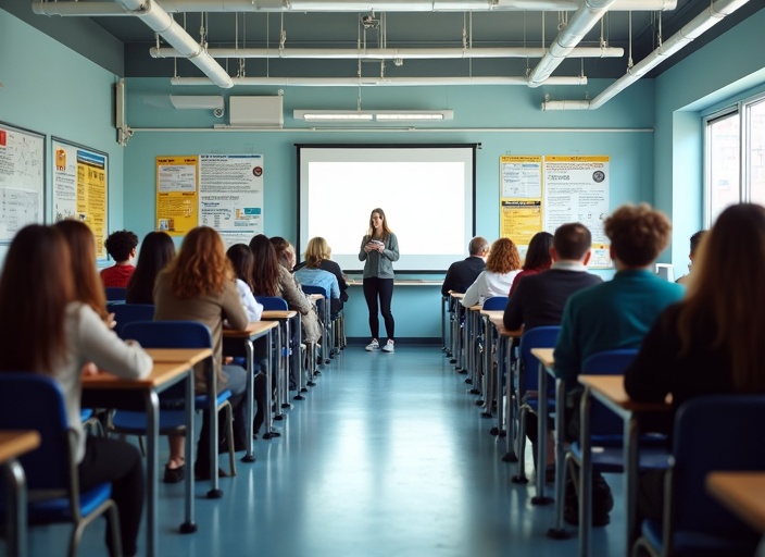 قاعة الدروس النظرية