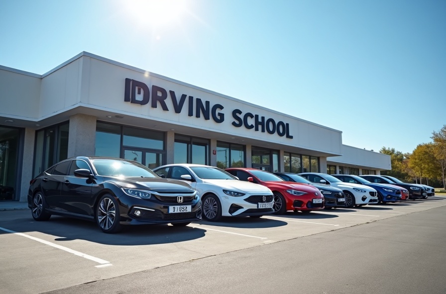 أسطول سيارات التدريب